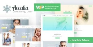Accalia v1.4.7 Dermatology Clinic WordPress Theme