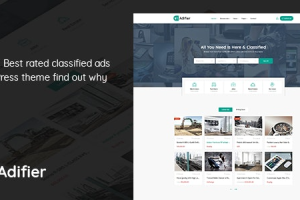 Adifier (v3.9.8) Classified Ads WordPress Theme