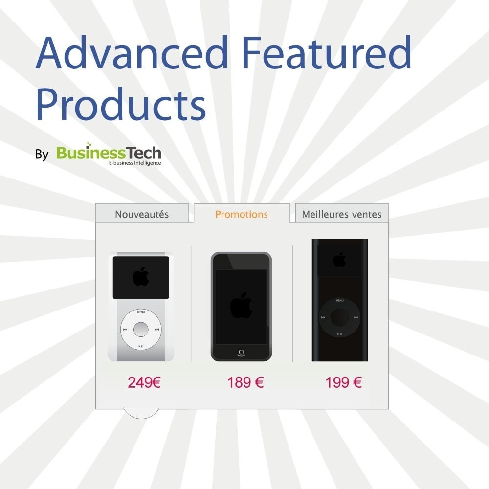 Advanced Featured Products (v3.4.8) Products on homepage Module PrestaShop 