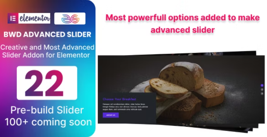 Advanced Effective Slider For Elementor v1.0
