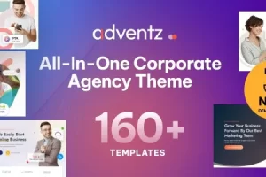 Adventz (v2.0.2) Corporate Business WordPress Theme [Activated]
