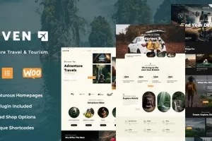 Advenx (v1.1.0) Adventure Travel & Tourism WordPress Theme
