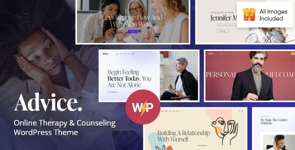 Advice (v1.6.2) Online Therapy & Counseling WordPress Theme