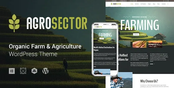 Agrosector v1.4.9 Agriculture and Organic Food WP (Activated)