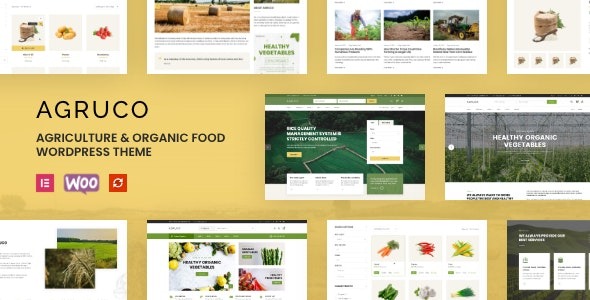 Agruco v1.0.8 Agriculture & Organic Food WordPress Theme