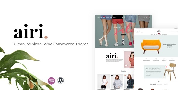 Airi v1.6.0 Clean, Minimal WooCommerce Theme