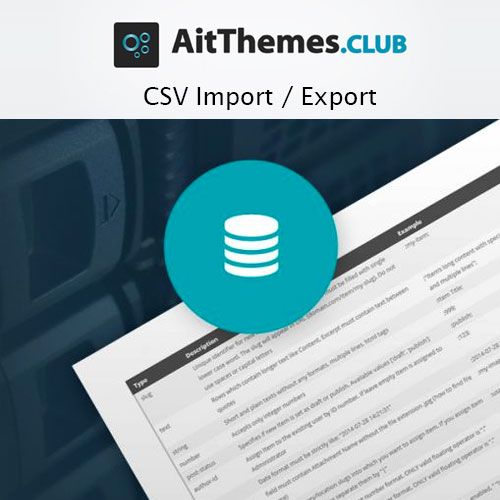 Ait CSV Import / Export (v3.0.4) WordPress Plugin