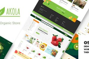 Akola (v1.2.1) Organic & Food Store WordPress Theme