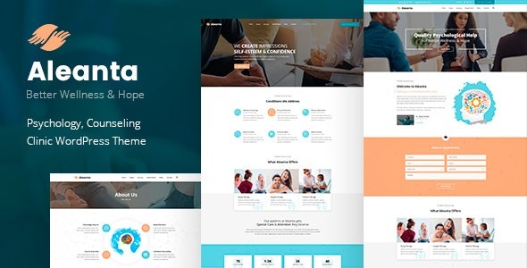 Aleanta v1.3.6 Medical WordPress Theme
