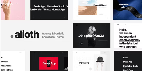 Alioth (v2.0) Agency & Portfolio Showcase Theme
