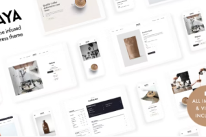Amaya (v2.20) Coffee Shop WordPress Theme [Activated]