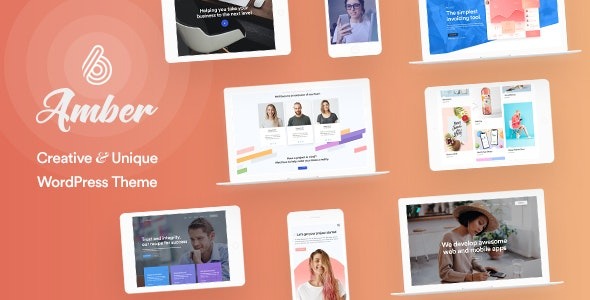 AmberSix v.1.23 Creative and Multipurpose WordPress Theme #