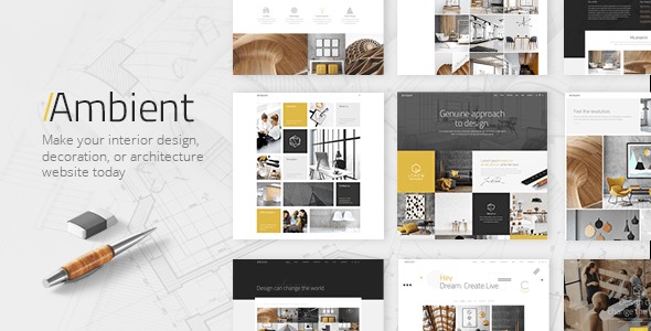 Ambient (v2.2) Modern Interior Design and Decoration Theme