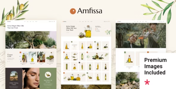 Amfissa v.1.1 Organic Olive Shop Theme