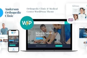 Anderson v1.4.2 Orthopedic Clinic & Medical Center WordPress Theme