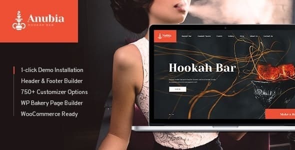 Anubia v1.0.11 Smoking and Hookah Bar WordPress Theme #
