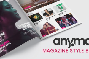 Anymag – 杂志风格的 WordPress 博客 2.9.7