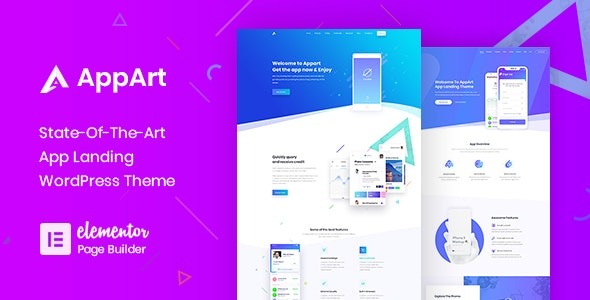 AppArt v3.0.4 Creative WordPress Theme For Apps, Saas & Software