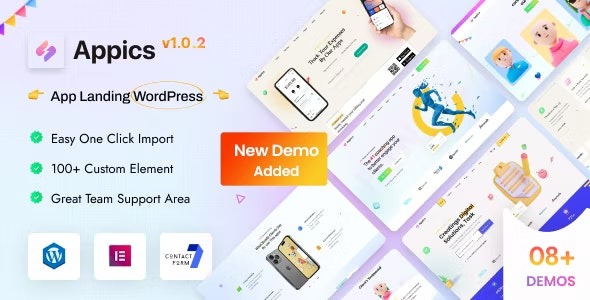 Appics (v1.0.2) app Landing Page