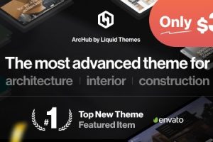 ArcHub (v1.2.11) Architecture and Interior Design WordPress Theme (Activated)