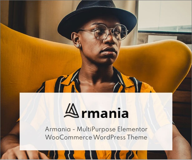 Armania (v1.3.7) Multipurpose Elementor WooCommerce Theme [Activated]