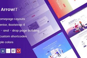 ArrowIT v2.0.7 Technology, Digital Transformation WordPress Theme