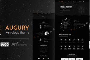 Augury v2.7 Horoscope, Astrology WordPress Theme