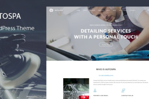 Auto Spa (v3.4) Car Wash WordPress Theme