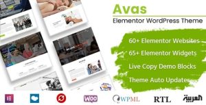 Avas (v6.7.7) Multi-Purpose WP Theme [Activated]