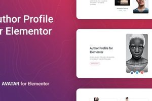 Avatar v1.0.4 Author Box for Elementor