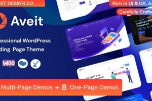 Aveit - 登陆页面 WordPress 主题 3.5