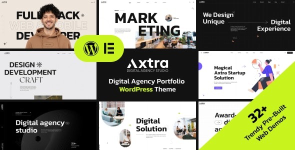 Axtra (v1.0) Creative Digital Agency HTML5 Template