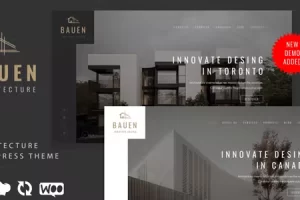 BAUEN (v9.3.3) Architecture & Interior WordPress Theme [Activated]