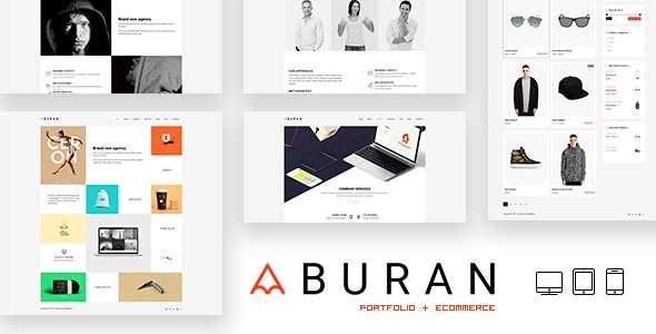 BURAN v1.0 Creative Portfolio and Business WordPress