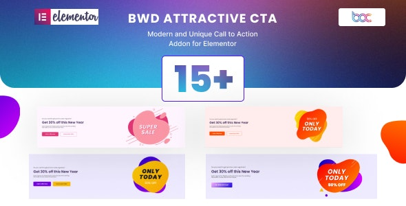 BWD Call to Action addon for elementor v1.0