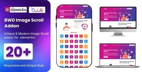BWD Image Scroll for Elementor v1.0