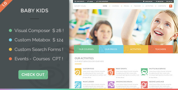 Baby Kids v4.5 Education Primary School Children