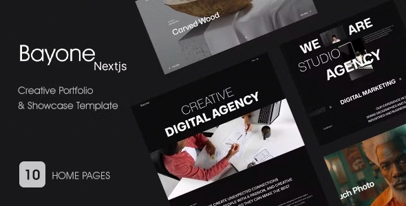 Bayone (v1.0.2) Creative Agency & Portfolio WordPress Theme