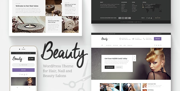 Beauty v1.6.6 Hair Salon & Spa WordPress Theme [Activated]