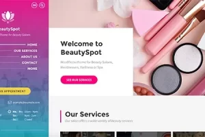 BeautySpot v3.5.14 WordPress Theme for Beauty Salons