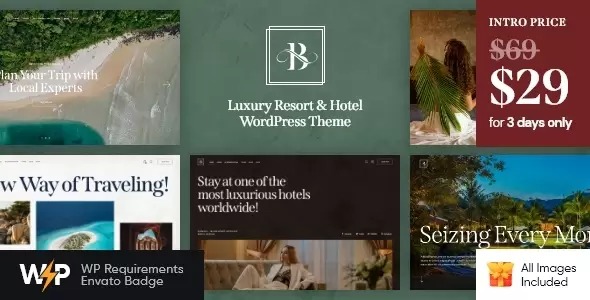 Belicia (v1.3) Luxury Resort & Hotel WordPress Theme