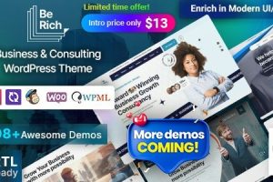 Berich (v1.0.5) Consulting Corporate WordPress Theme
