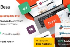 Besa (v2.3.6) Elementor Marketplace WooCommerce Theme