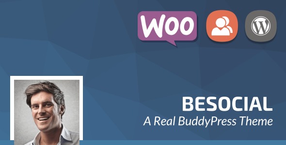 Besocial (v1.1.7) BuddyPress Social Network & Community WordPress Theme