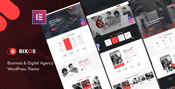Bixos (v1.0.3) Business & Digital Agency WordPress Theme