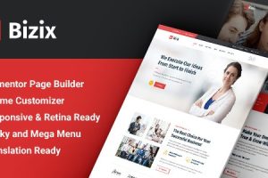 Bizix (v2.2.0) Corporate and Business WordPress Theme