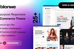 Blonwe (v1.2.1) Multipurpose WooCommerce Theme