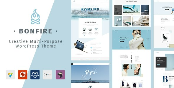 Bonfire (v1.6.8) Creative Multipurpose WordPress Theme