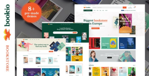 Bookio (v1.2.1) Book Store WooCommerce WordPress Theme