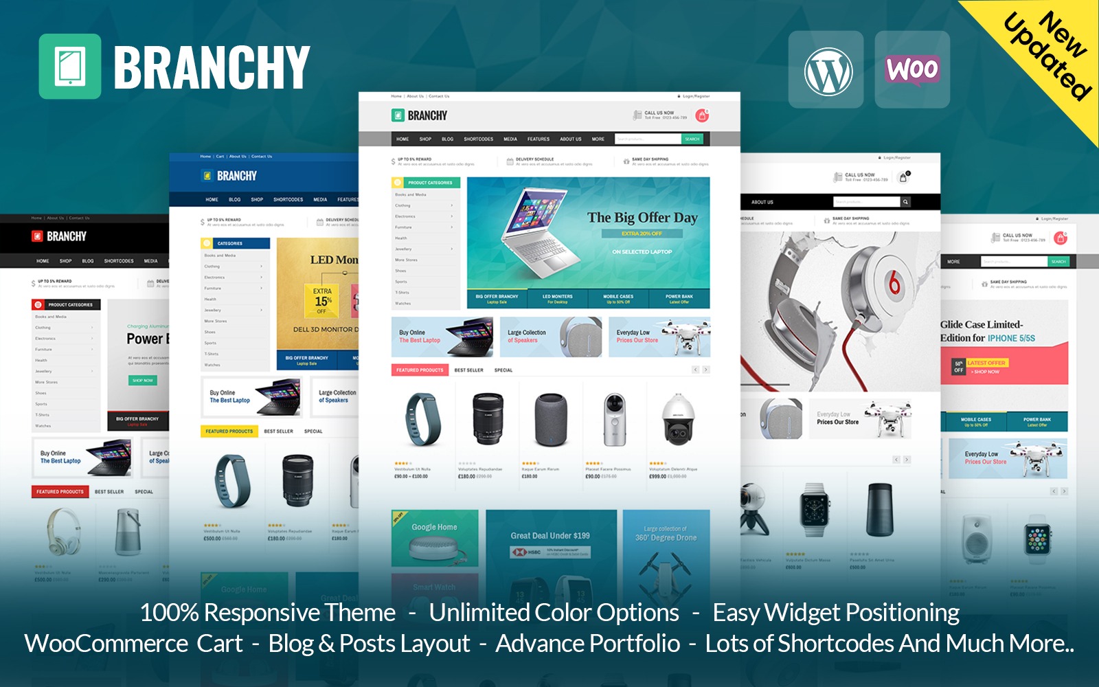 Branchy v1.0 WooCommerce Responsive Theme